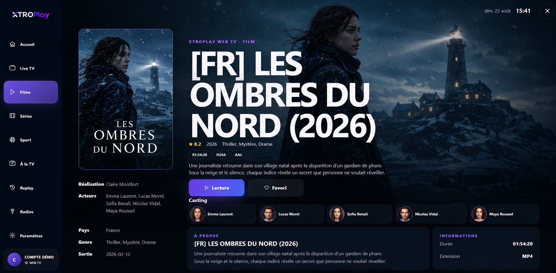 Preview 2 de XTROPlay WebTV Provider